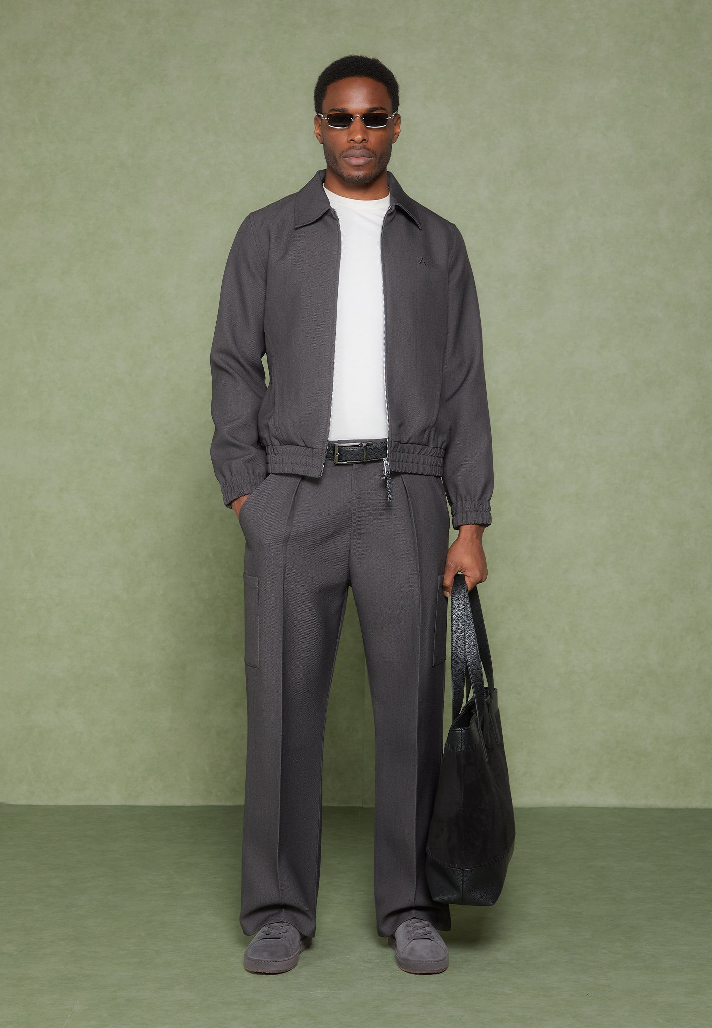 Harrington Jacket - Grey