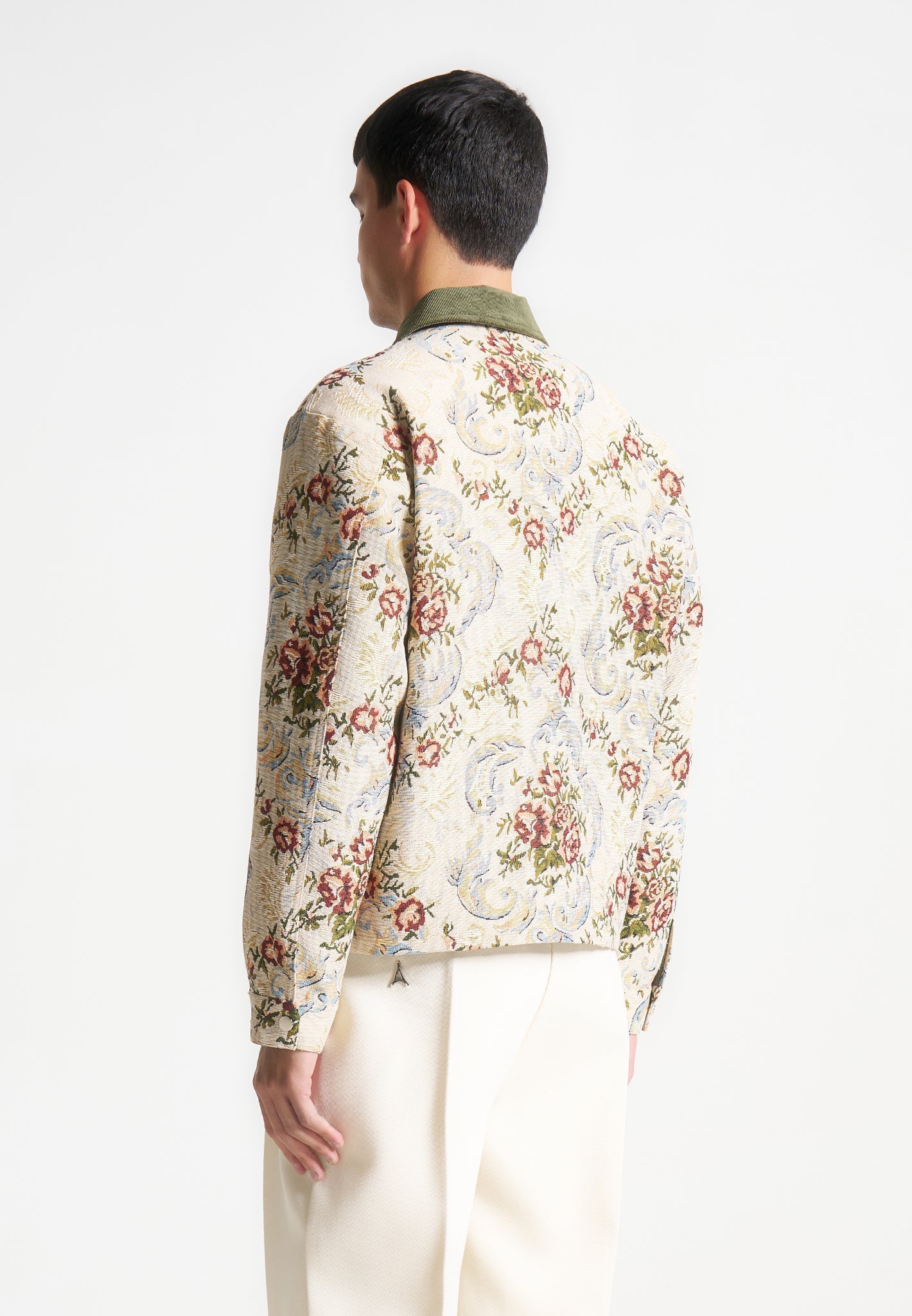 Jacquard Jacket - Beige